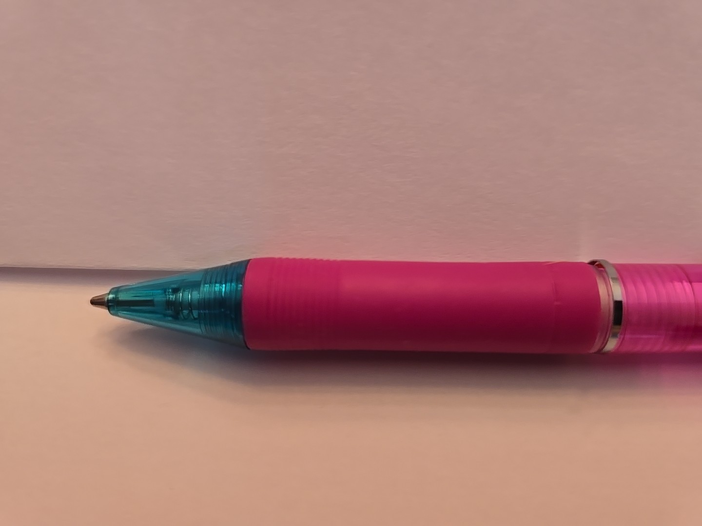 Prevacid-Pink/Green Plastic Pen-Pharmaceutical Drug Rep Collectible Pen