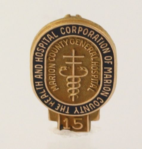 Marion County General Hospital – 15 Years Service Medical Caduceus Pin