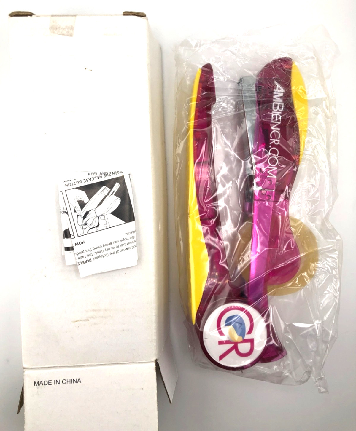 Vtg Ambien CR Stapler/Tape Dispenser Pharmaceutical Drug Rep Promo Merch NIB