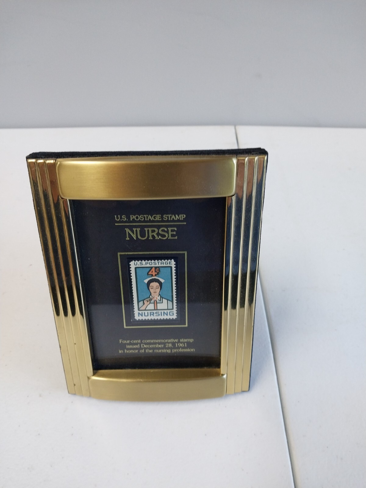 Framed Nursing stamp home decor