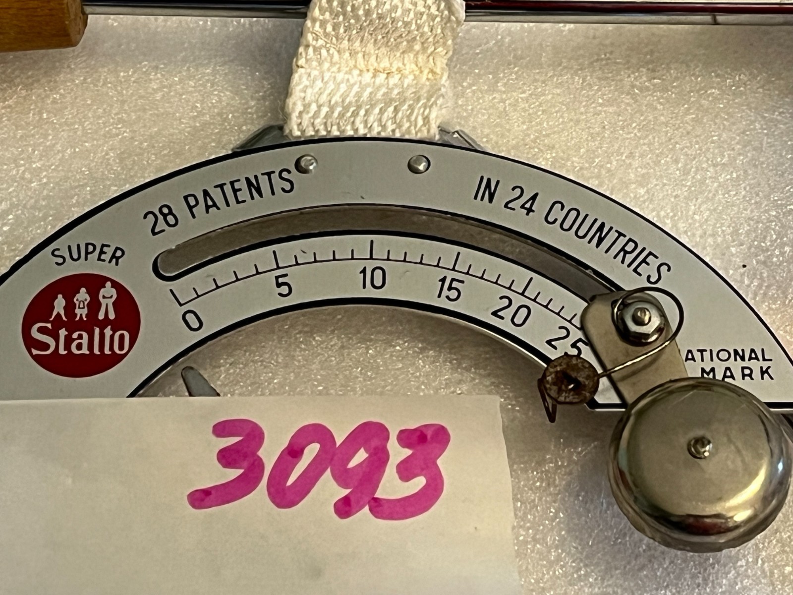 Vtg 1950s Super Stalto Orthopedic Exercise Dynamometer Device/Apparatus Italy