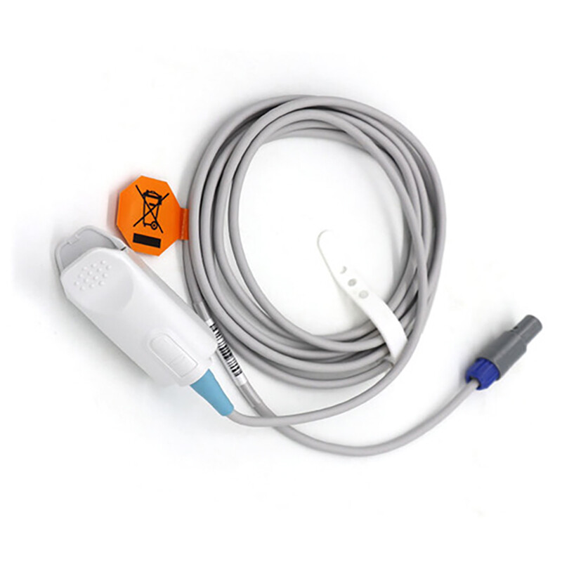 Adult Finger Clip Pulse Oximeter SpO2 Sensor Probe 5Pin Fit For CONTEC CMS6000