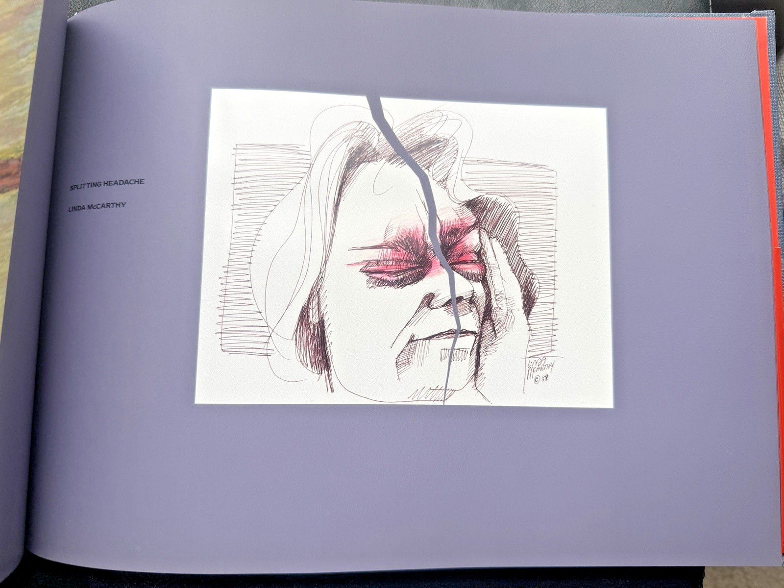 Rare 1982 SANDOZ Migraine Art Book “It’s All In Your Head” + 35mm SLIDES Pharma