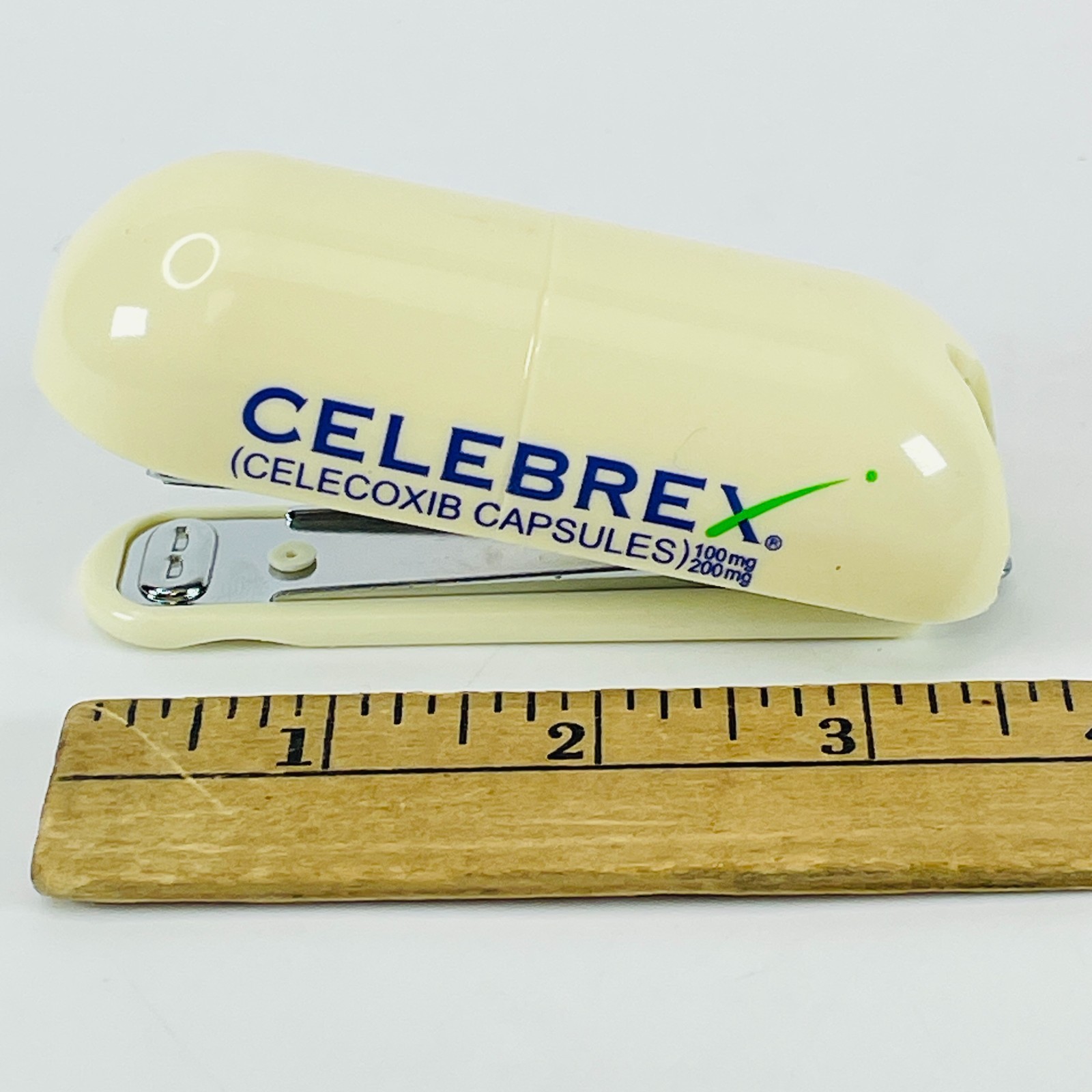 Celebrex Drug Rep Pharmaceutical Advertising Mini Stapler Promo Celecoxib Vtg