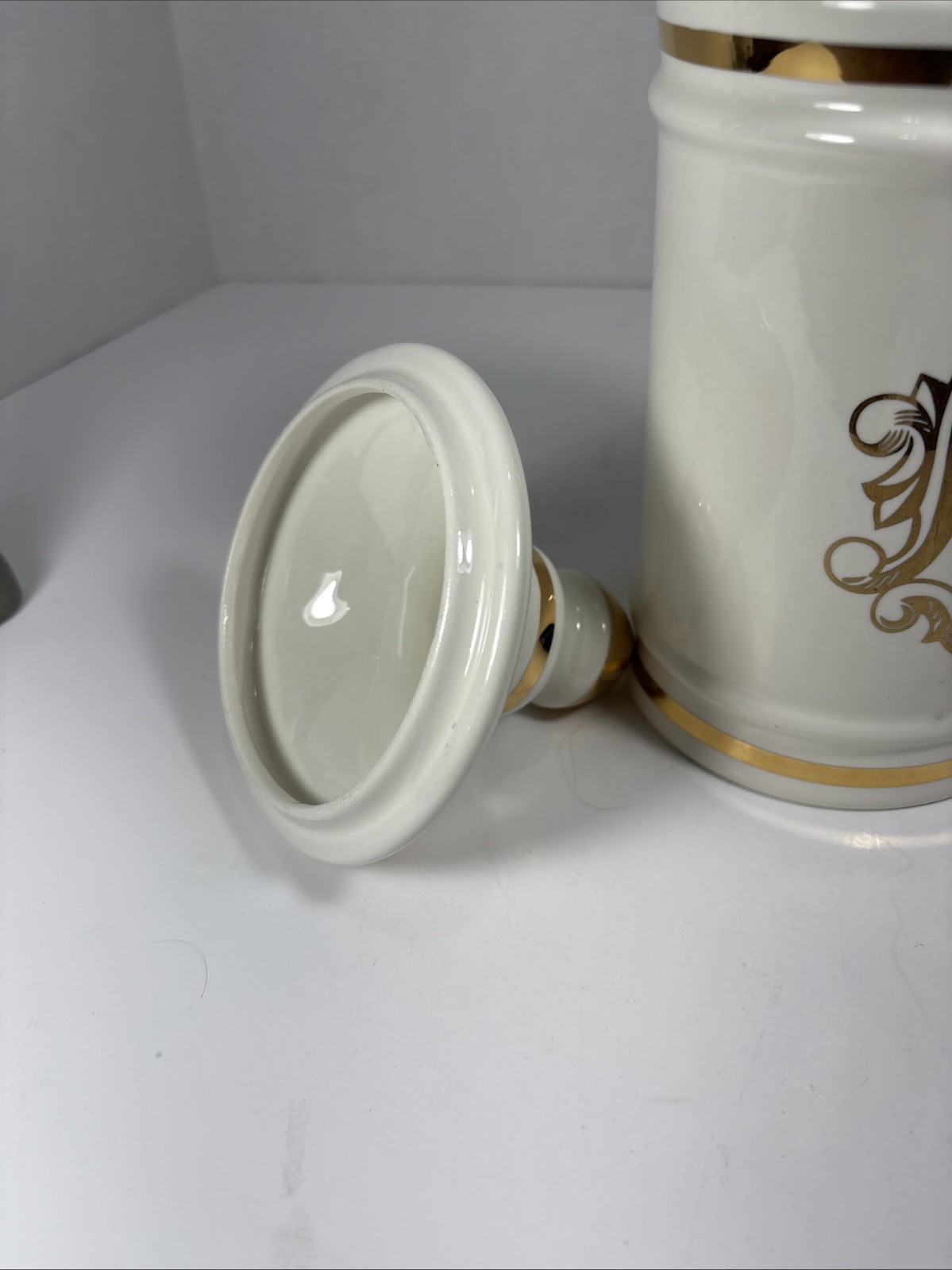Vintage Pharmacy HiERA PICRA Apothecary Canister Jar Owens Illinois