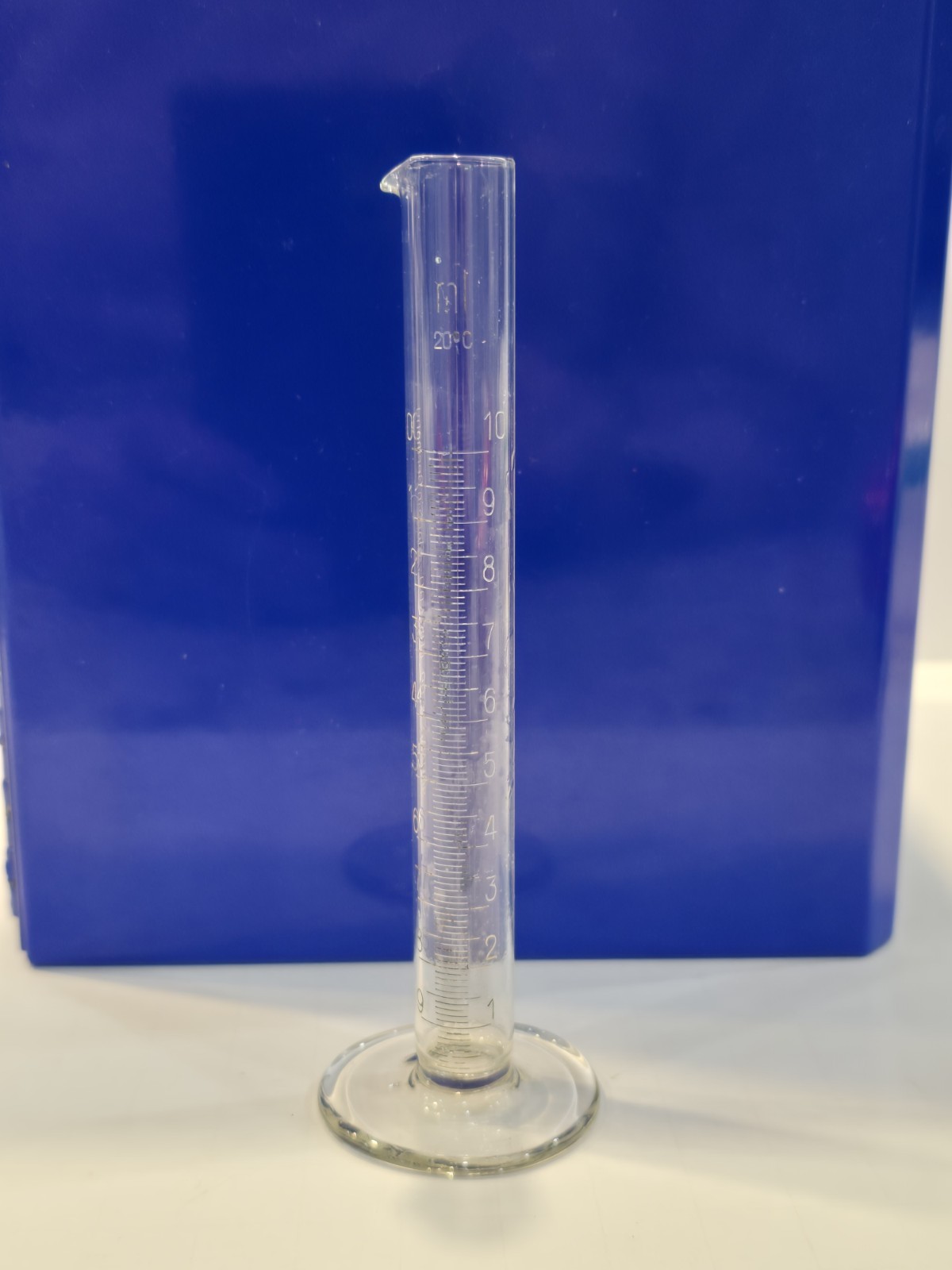 Vintage Schaar & Co Beaker w/ Double Scale, 10 mL Made In Germany