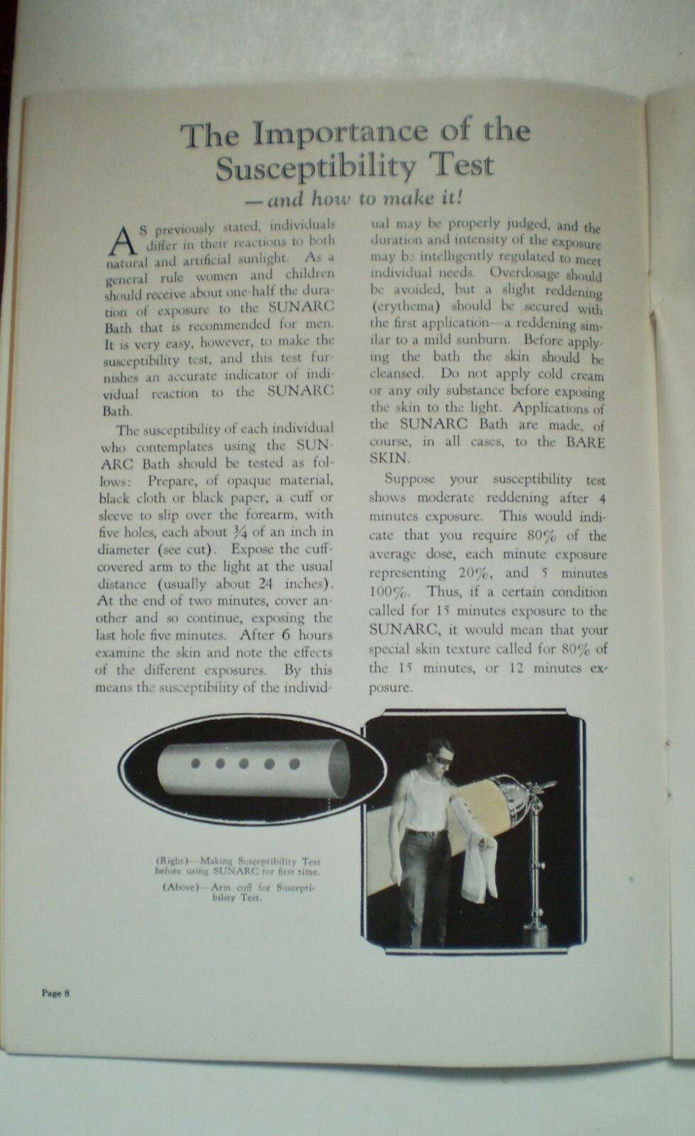 2 Eveready Battle Creek Michigan Sun Arc Bath Lamps Sunshine Therapeutic Carbons