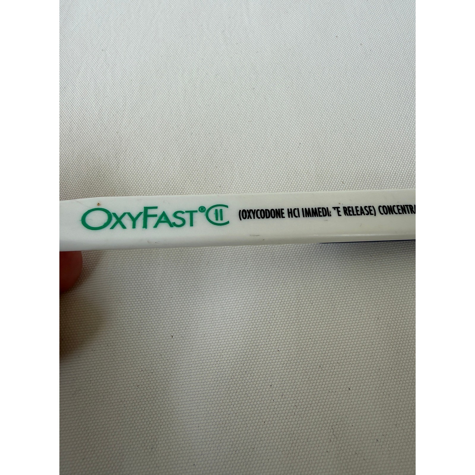 Vintage OxyContin OxyIR OxyFast Pharmaceutical Advertising Bic Click Pen Blue
