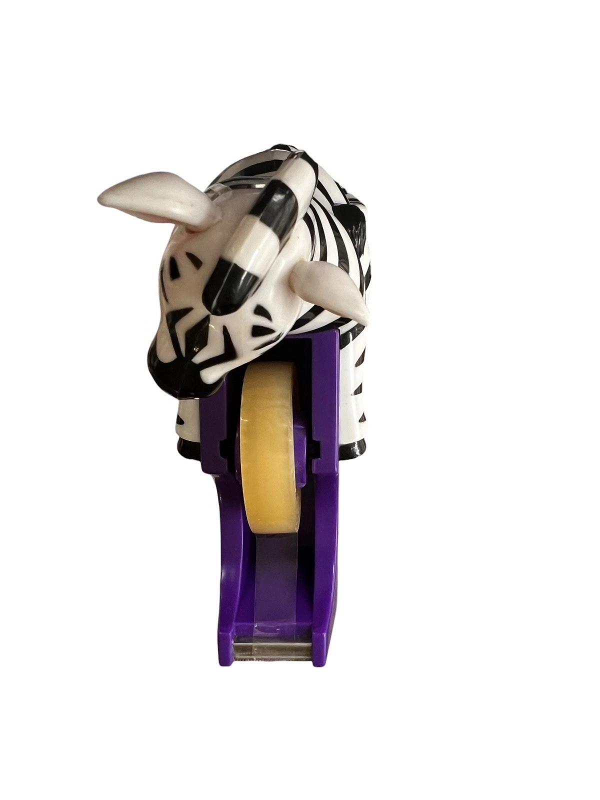 Pharmaceutical Drug Rep Promo Zebra Tape Dispenser Collectible Advertising