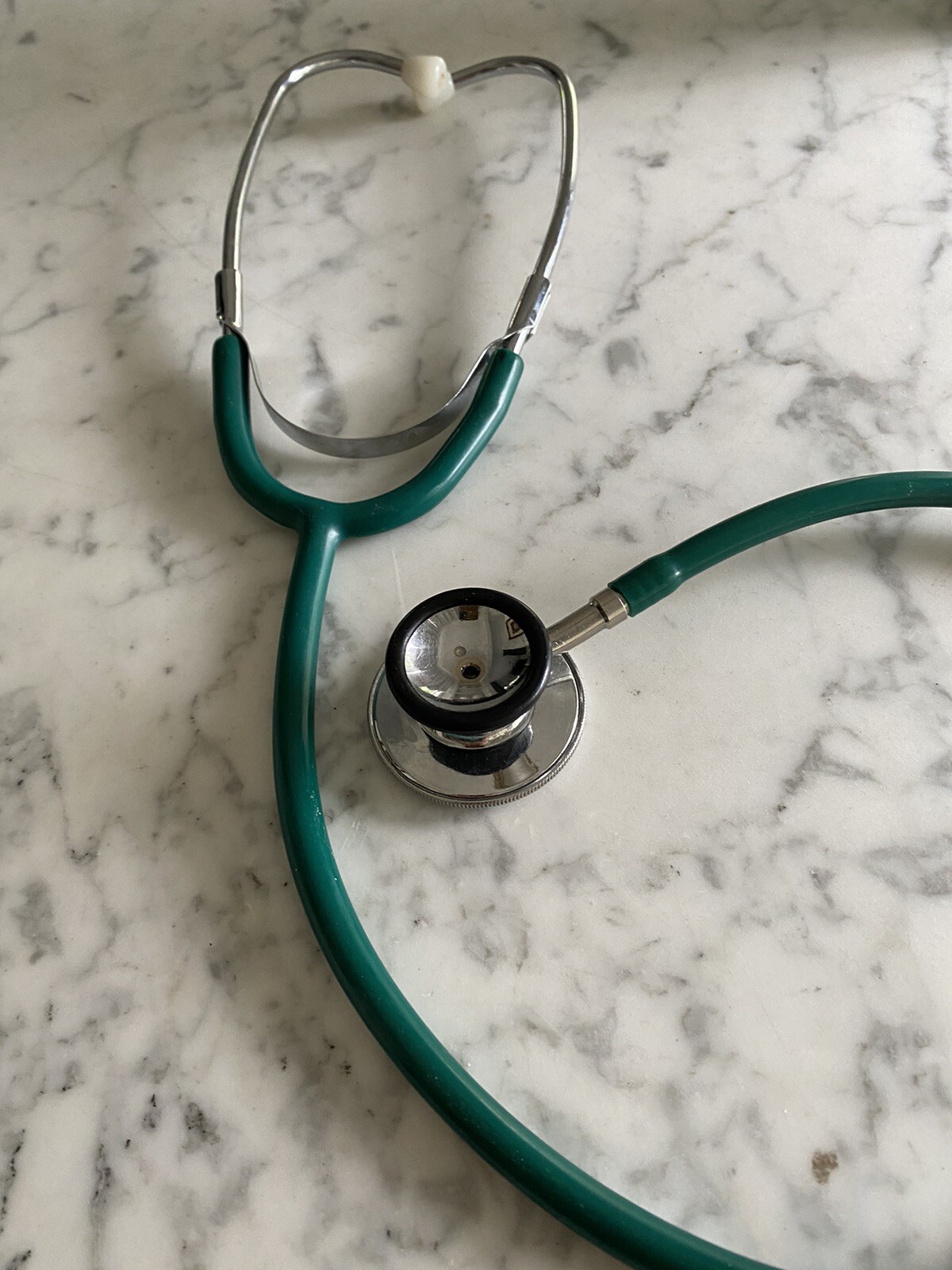 Medical Medicine pre-owned Stethoscope green Japan – works!