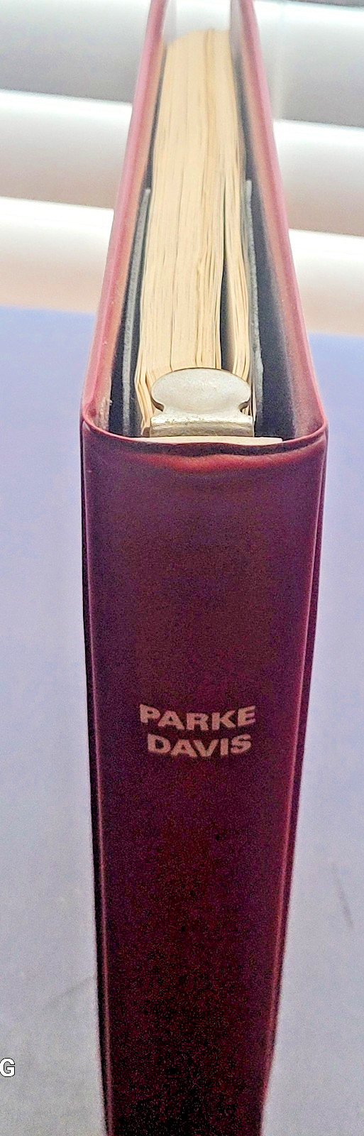 1982 Parke Davis Pharmaceutical Sales Rep Price Guide 7-Ring Binder Catalog VTG
