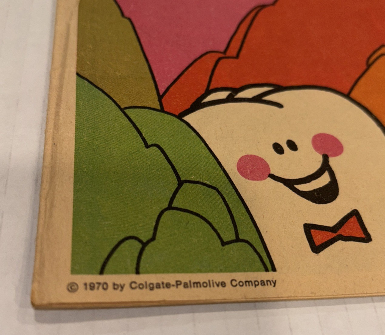Vintage 1970 Colgate Tuffy Tooth Comic Book Cavity Canyon Palmolive Fighter Club