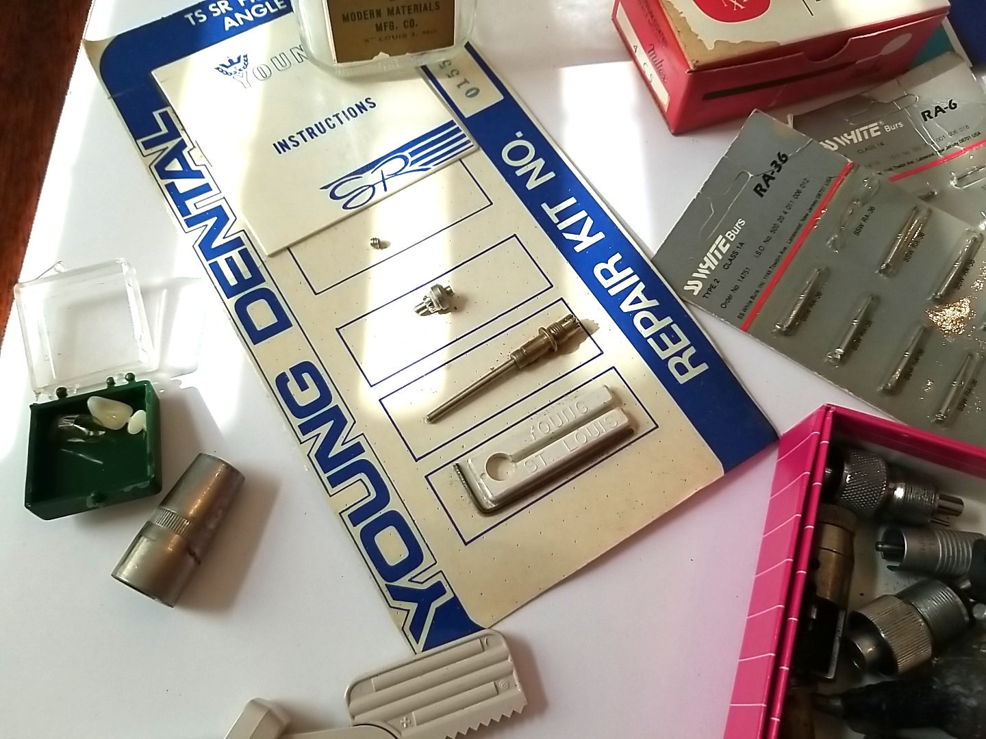 VTG Dental Tools Lot Schein Lever Amalgam(New) – Wispair Weber Bordon Lynx Parts