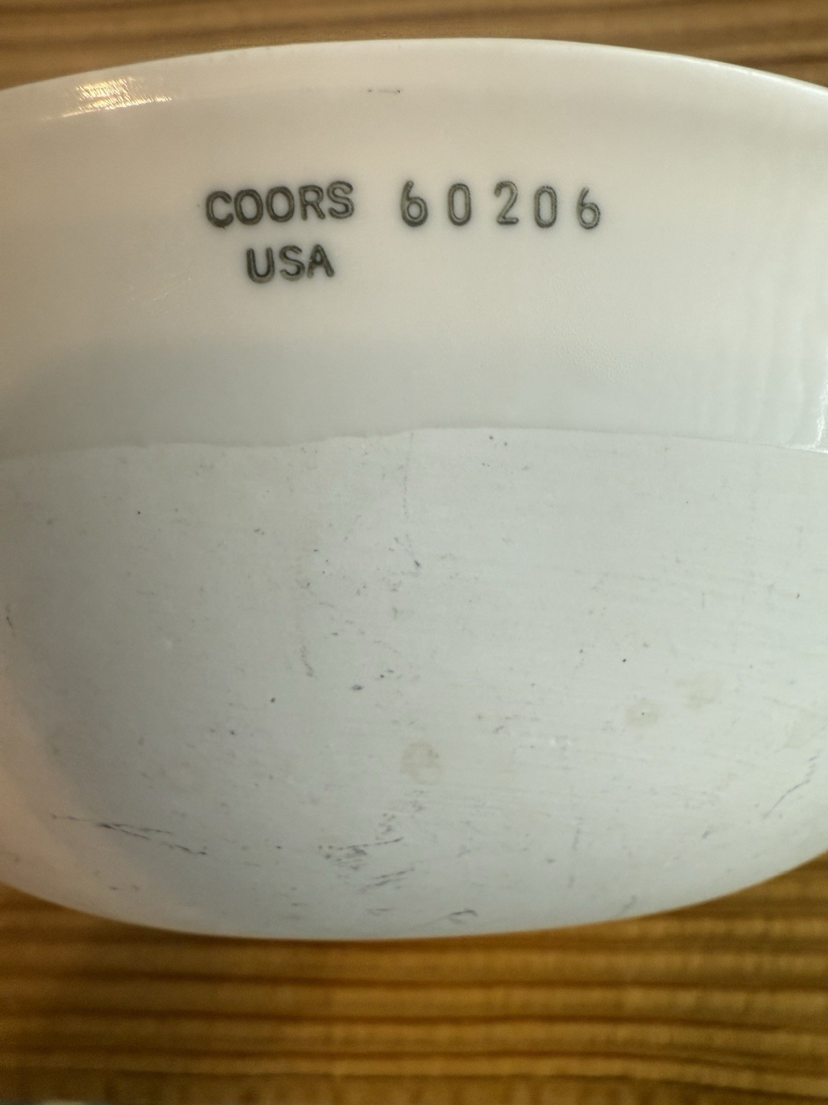 Coors USA Lab Porcelain Evaporating Dish With Lip Spout Bowl 60206 About 6.5″