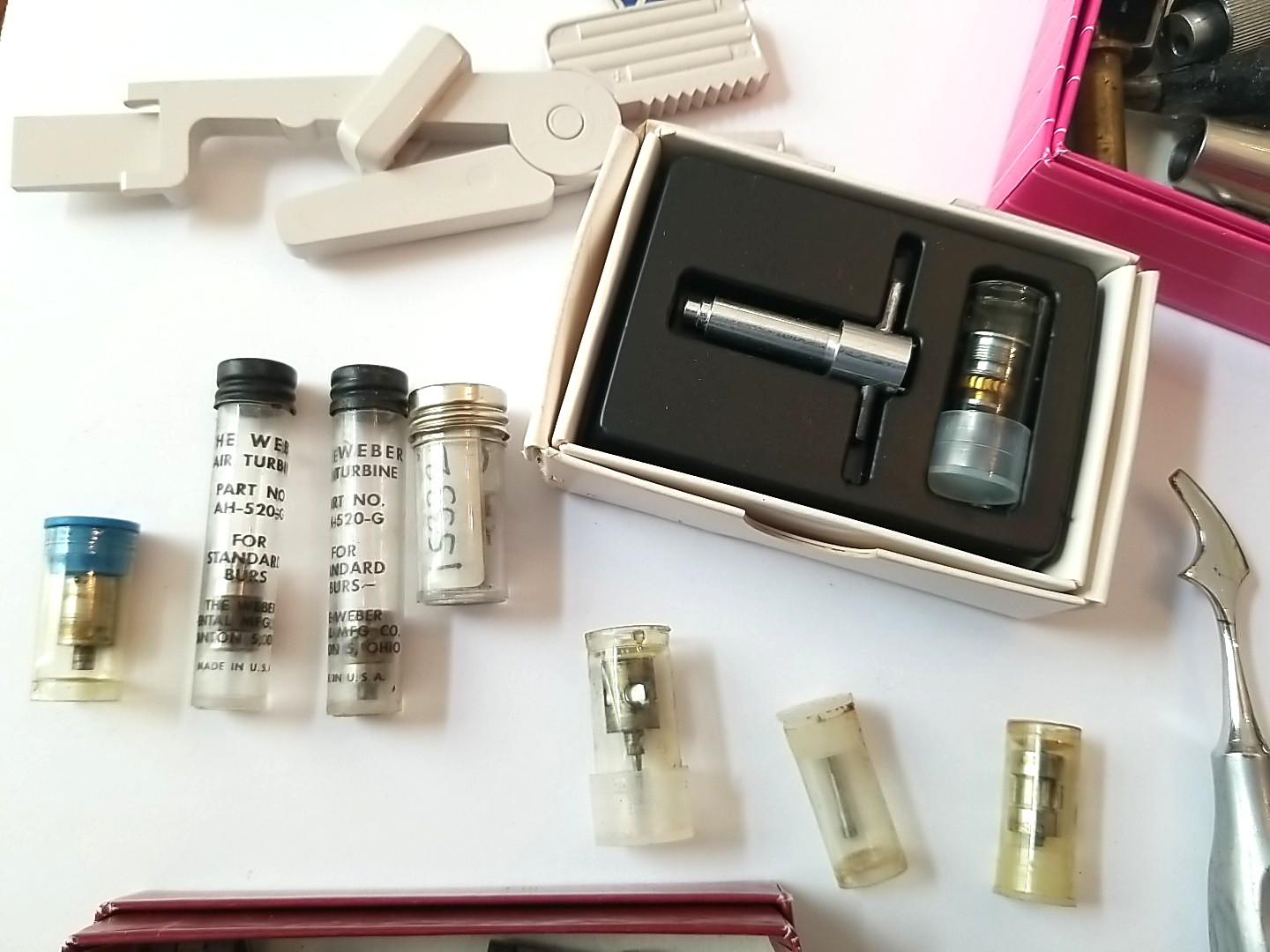 VTG Dental Tools Lot Schein Lever Amalgam(New) – Wispair Weber Bordon Lynx Parts