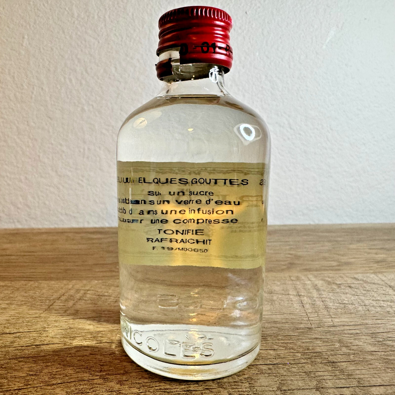 Vintage 1980s-90s Ricqlès Alcool de Menthe 100ml, New & Unopened w/ Original Box