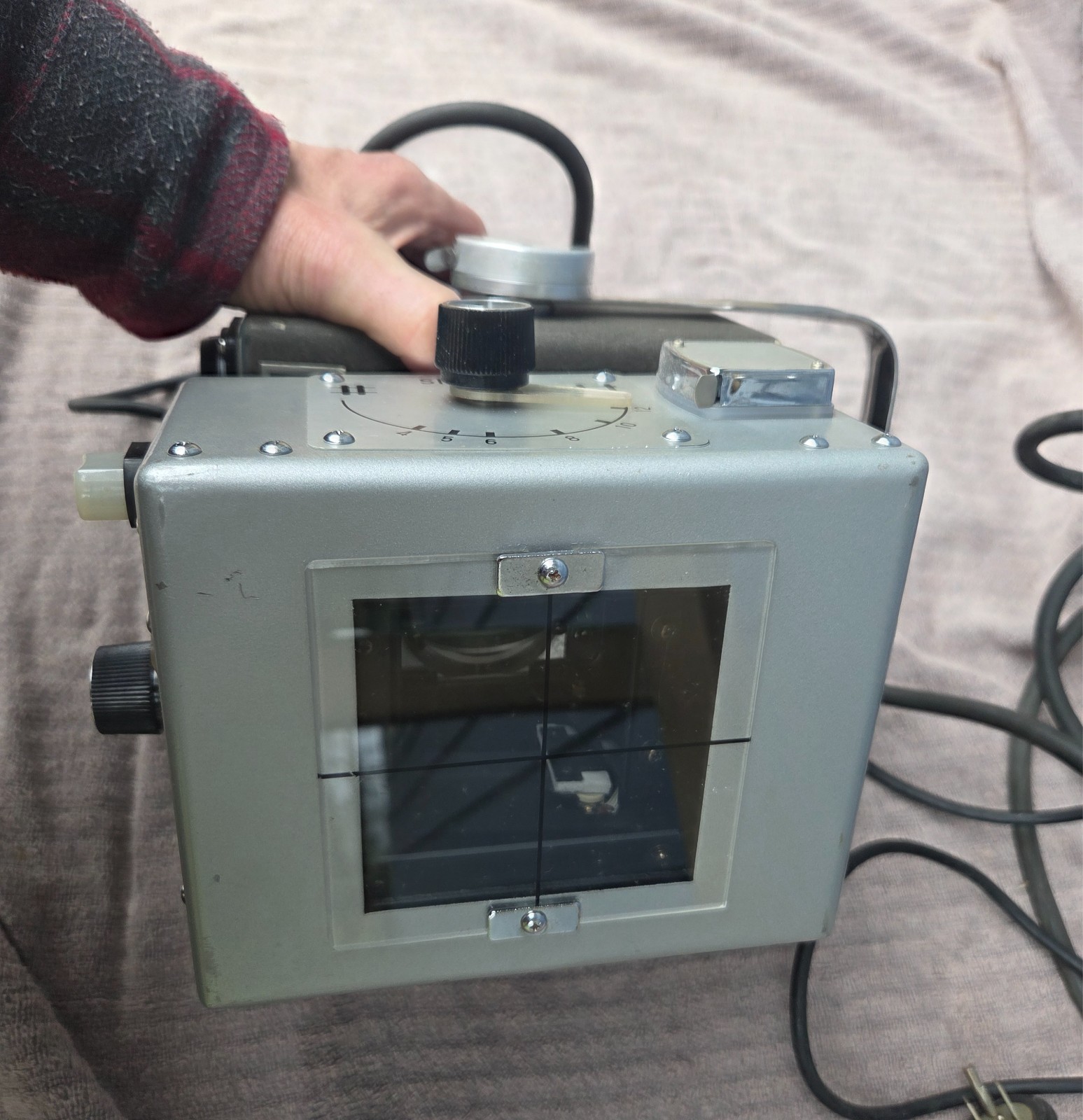 Vintage MinXray Portable Unit & Collimax R-120HT Collimator – 1985