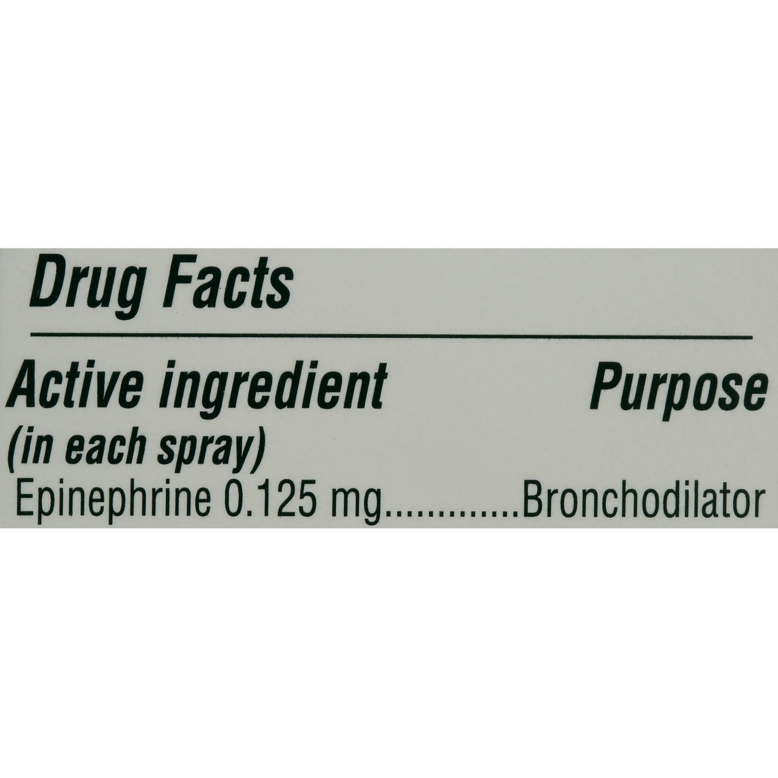 2 pack MIST Epinephrine Oral Inhalation Aerosol