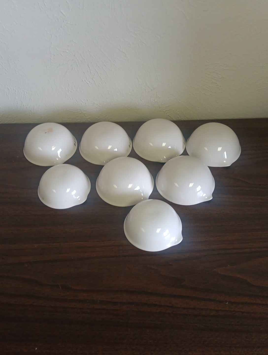 Vintage Coors 8 Pc. Labware Porcelain Evaporating Lab Dish Measuring Bowls
