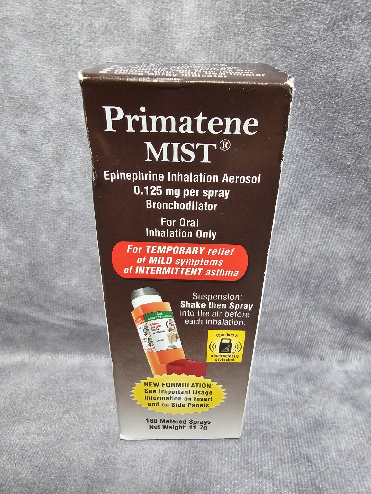 Primatene Mist Epinephrine Inhalation Aerosol Bronchodilator – 11.7 g 160 Sprays