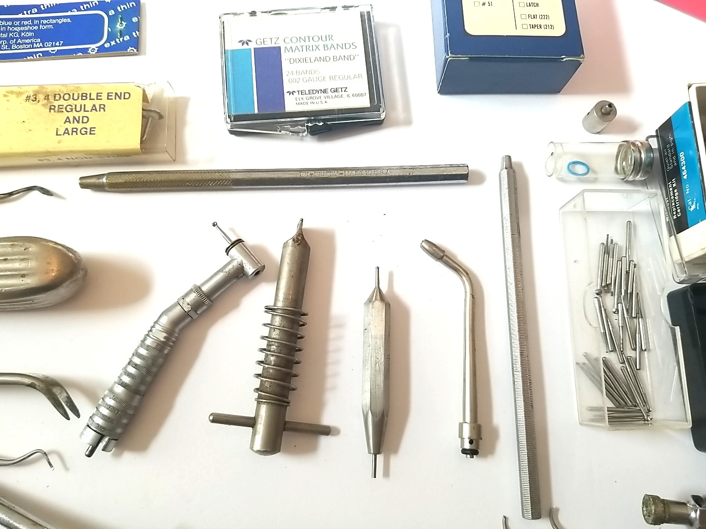 VTG Dental Tools Lot Schein Lever Amalgam(New) – Wispair Weber Bordon Lynx Parts