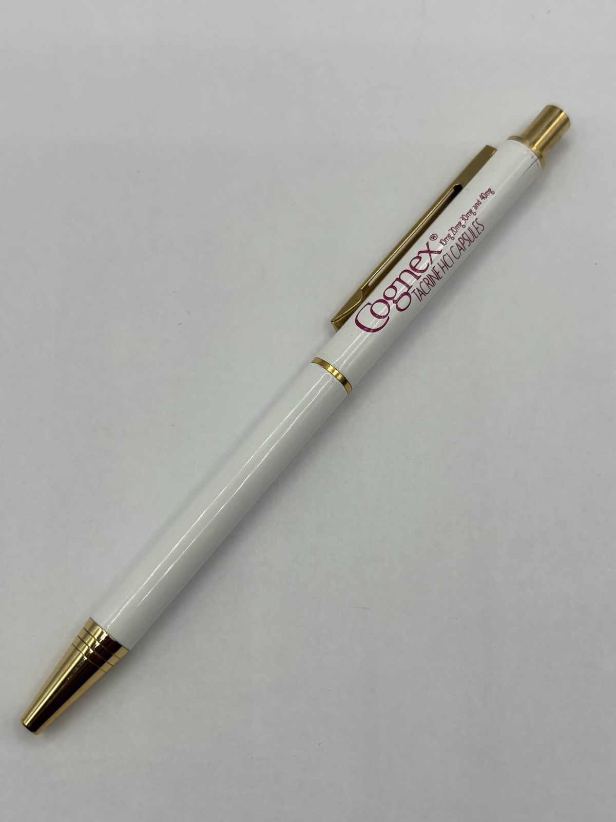 Vintage Pharmaceutical Drug Rep COGNEX Promo Pen Advertising Click Pen – Used