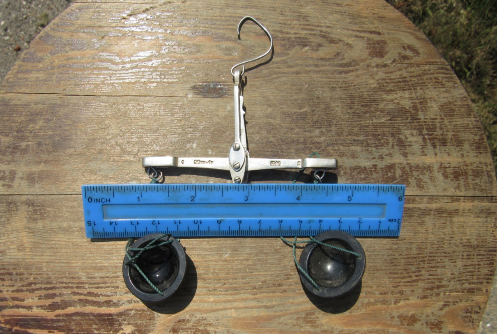 Original Jewelry medical scales from the USSR period, 1982. Soviet Rare