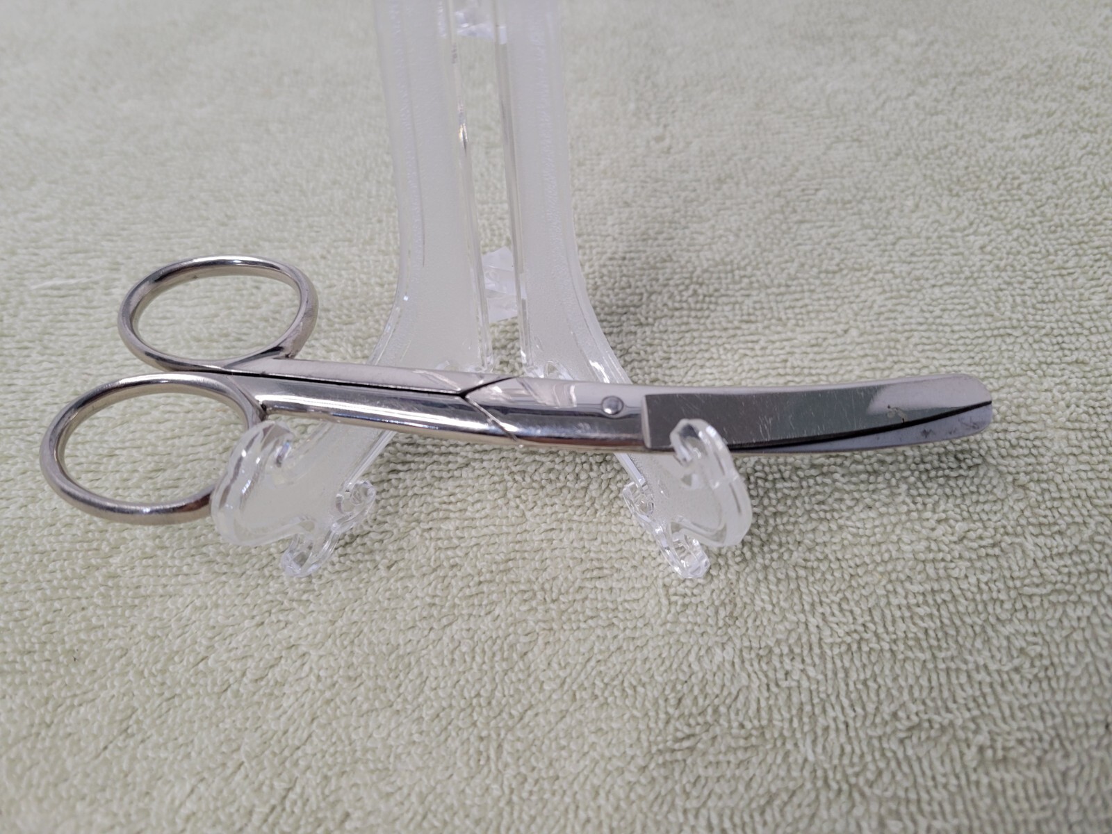 Vintage J.A. Schmidt & Soehne Medical Scissors w/ Curved Blades Solingen Germany