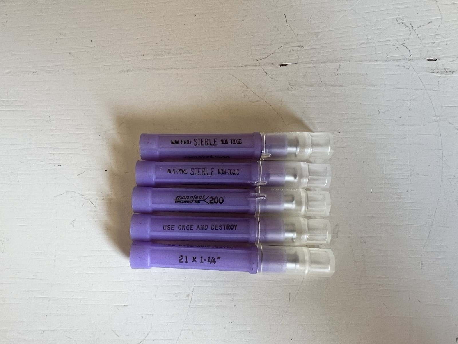 Vintage 1960’s Glass Syringes Collectable Medical Supplies Made In USA / Japan