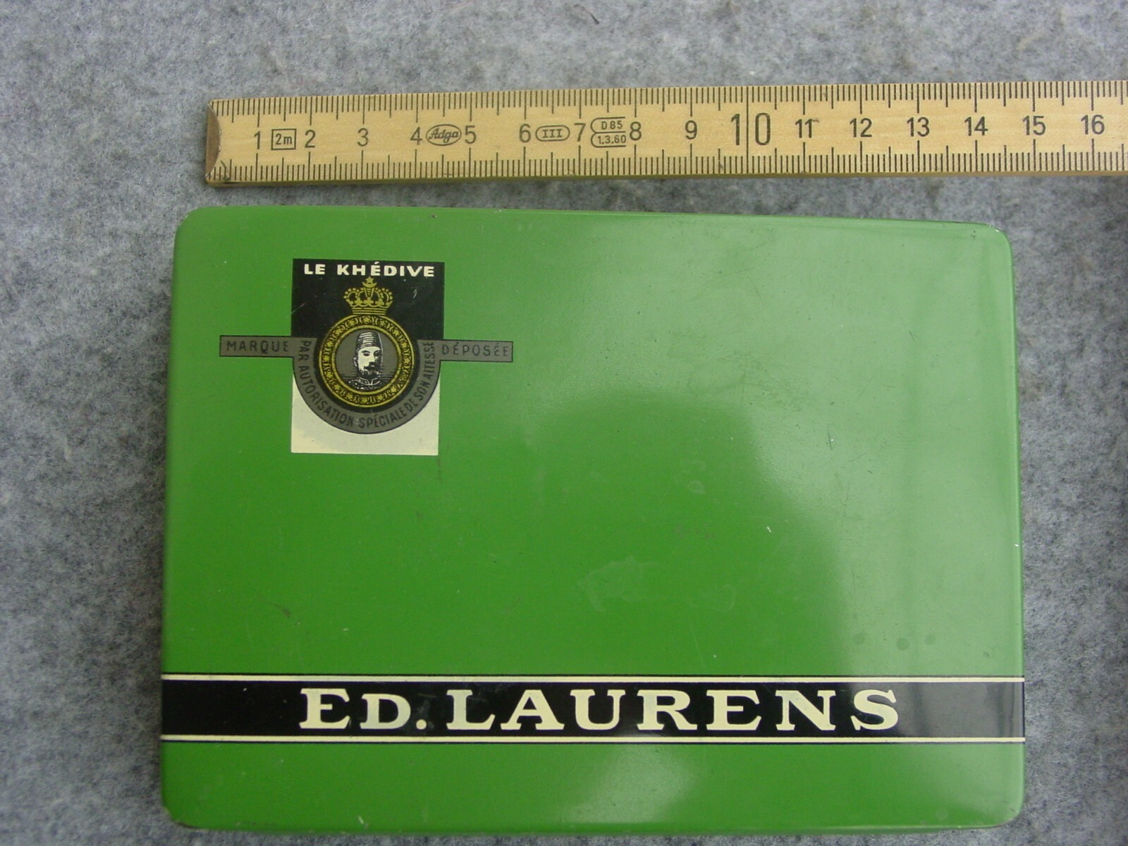 Tin Can Ed. Laurens Le Khedive Cigarette Box 145×105 mm