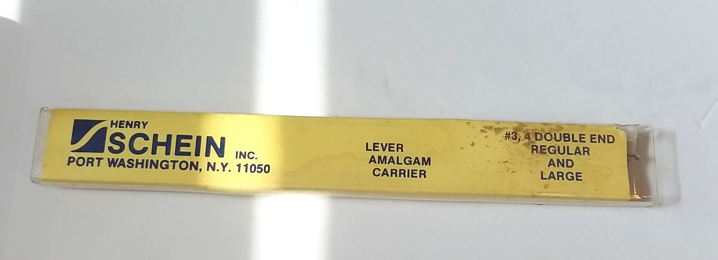 VTG Dental Tools Lot Schein Lever Amalgam(New) – Wispair Weber Bordon Lynx Parts