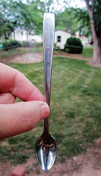 ONSLOW MEMORIAL HOSPITAL, Jacksonville, NC Oneida Stainless Patient 5.5″ Spoon