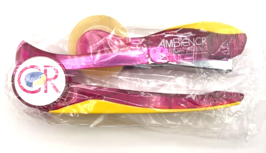 Vtg Ambien CR Stapler/Tape Dispenser Pharmaceutical Drug Rep Promo Merch NIB