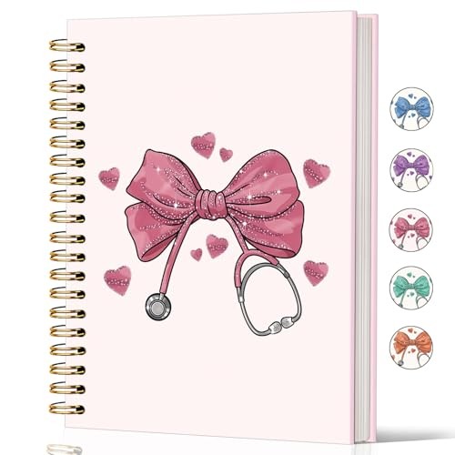 Nurse Appreciation Gifts for Women Pink Nurse Notebook, Nursing Nurse-3-Pink