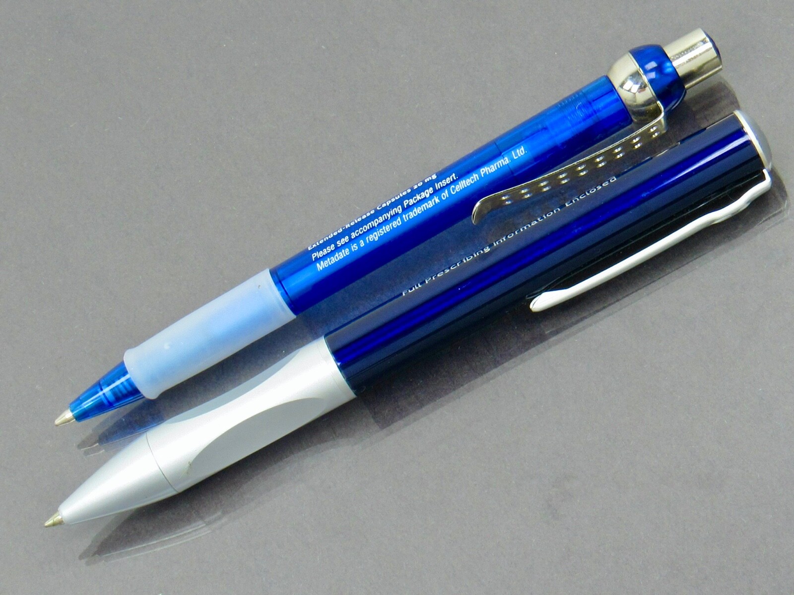 Metadate CII PENS 1 Heavy Metal Twist Drug Rep Pharmaceutical Advertising RARE