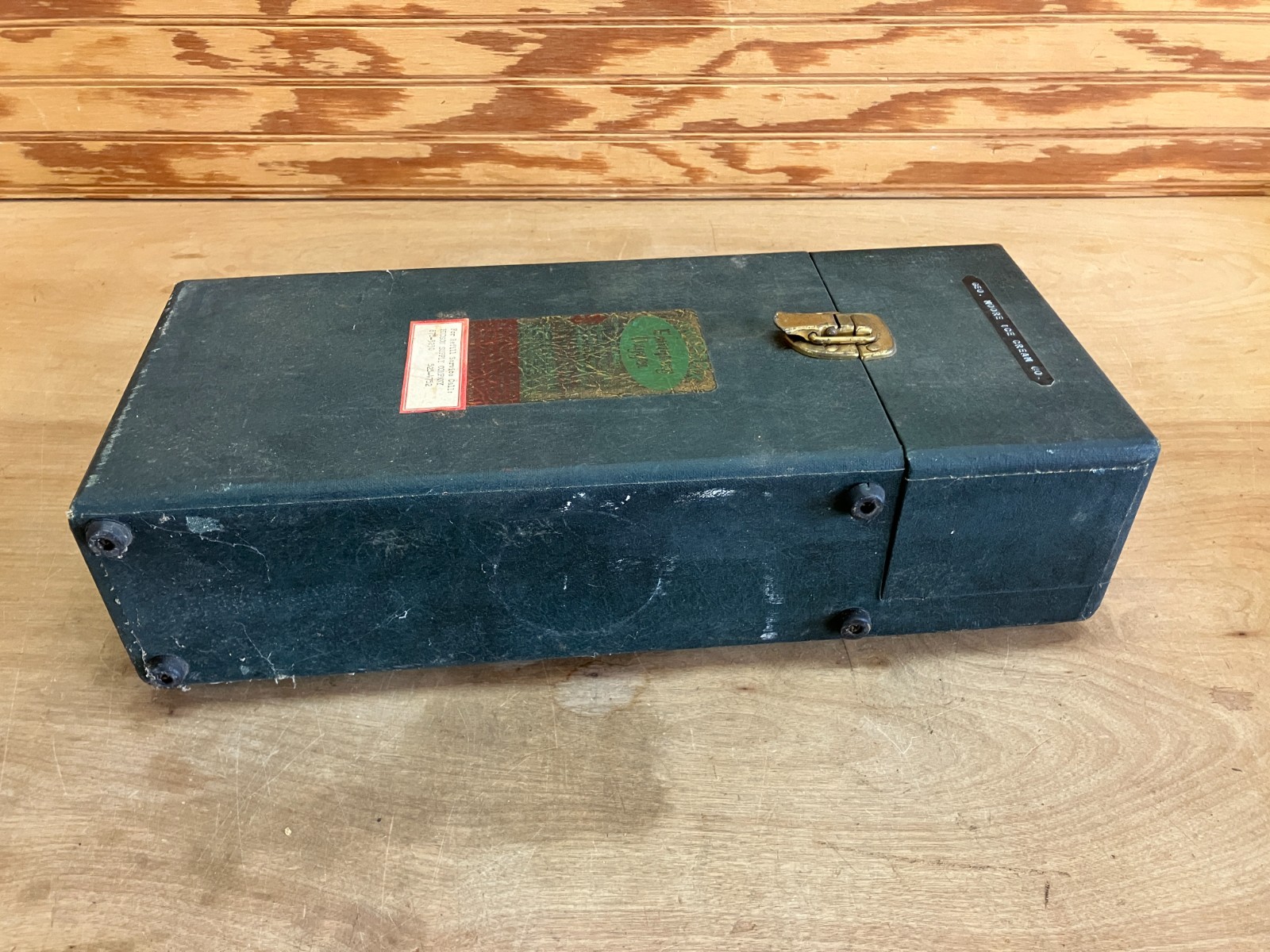 Vintage Portable Oxygen Kit Green Sphere Tank w/ Carrying Case, Emergox, Inc