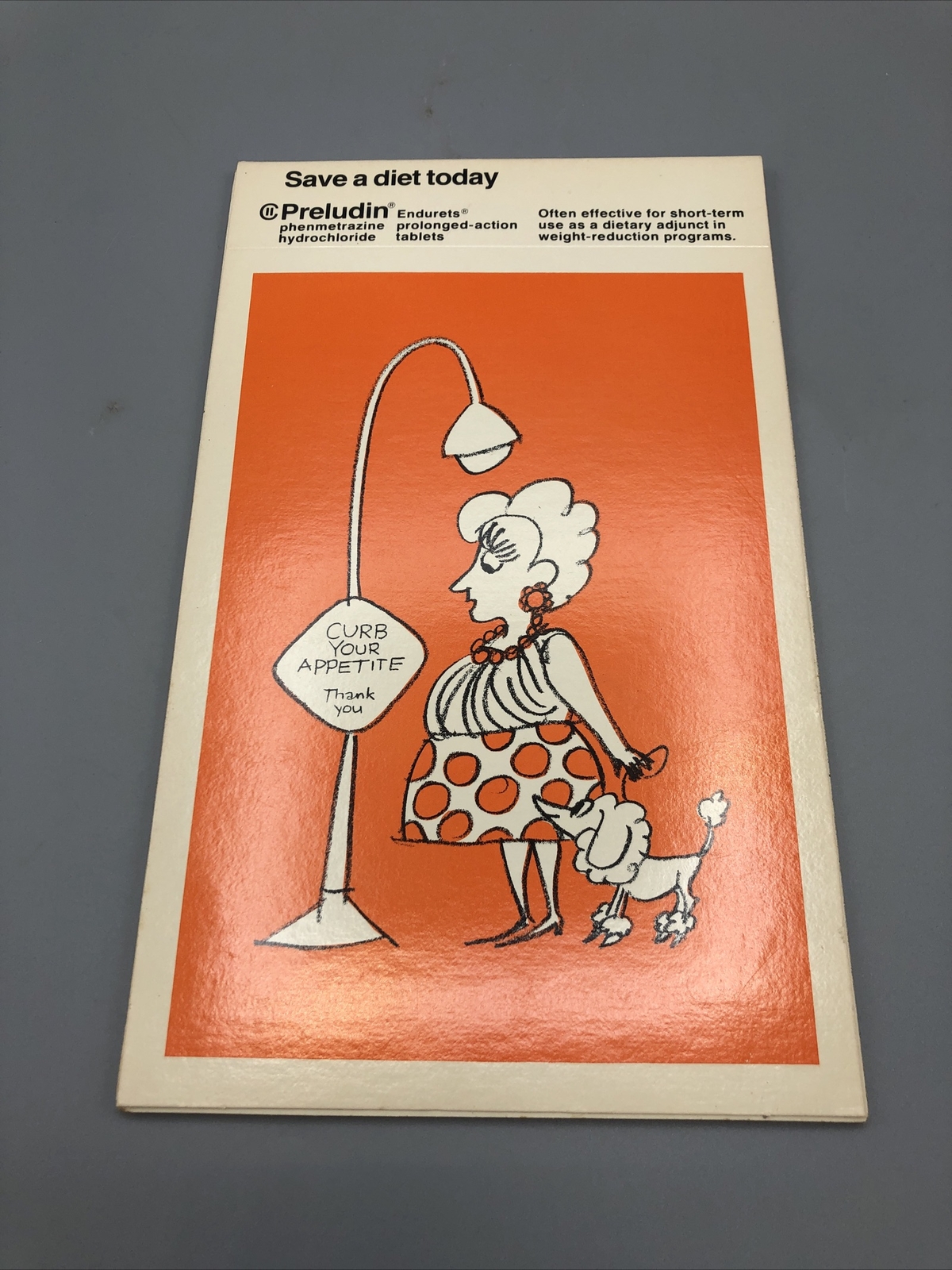 Preludin Diet Sticker Book Vintage Beatles