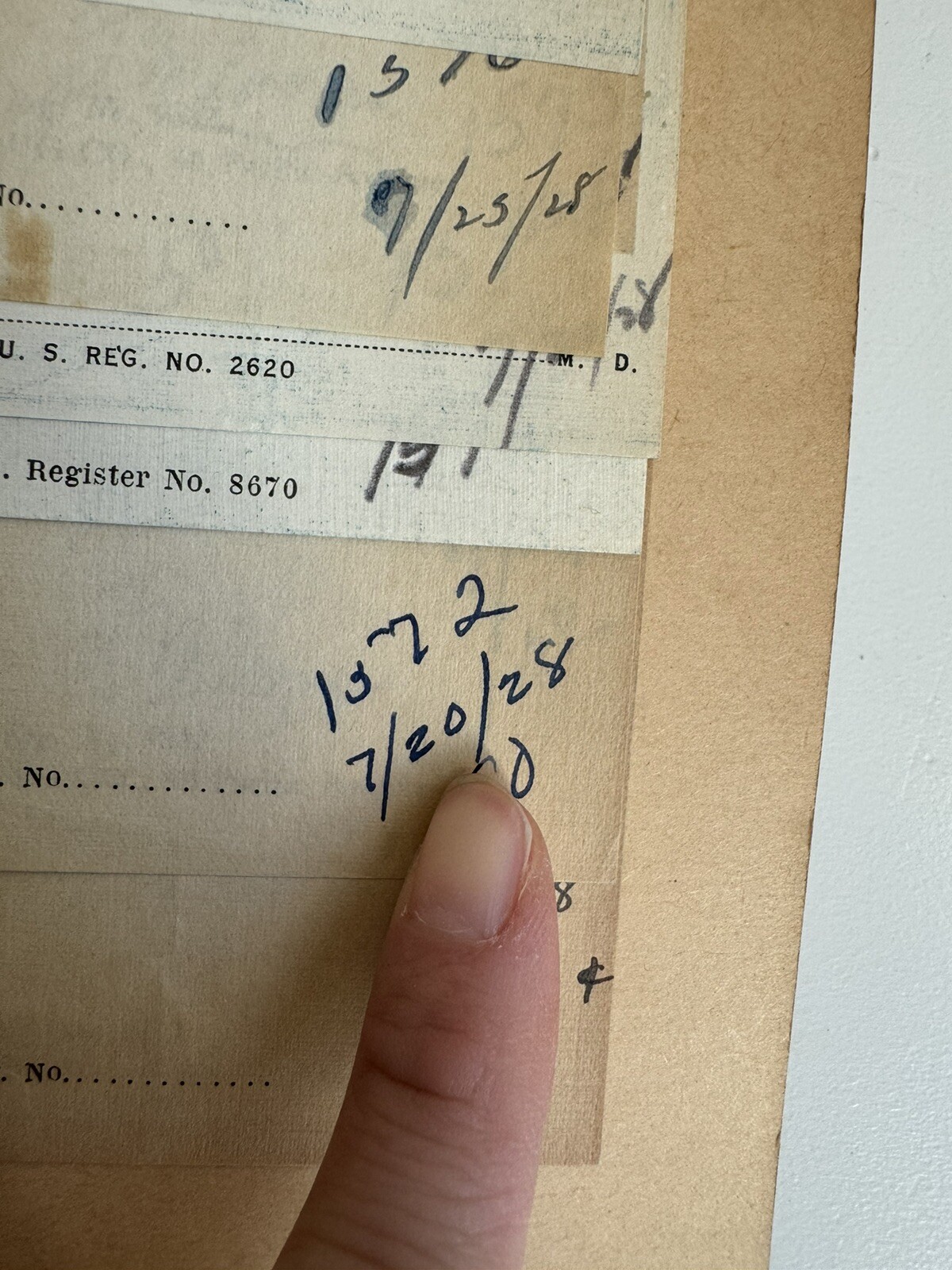 VTG Prescription Rx Pad Book Paper Apothecary Druggist Pharmacy Medicine 1928-29