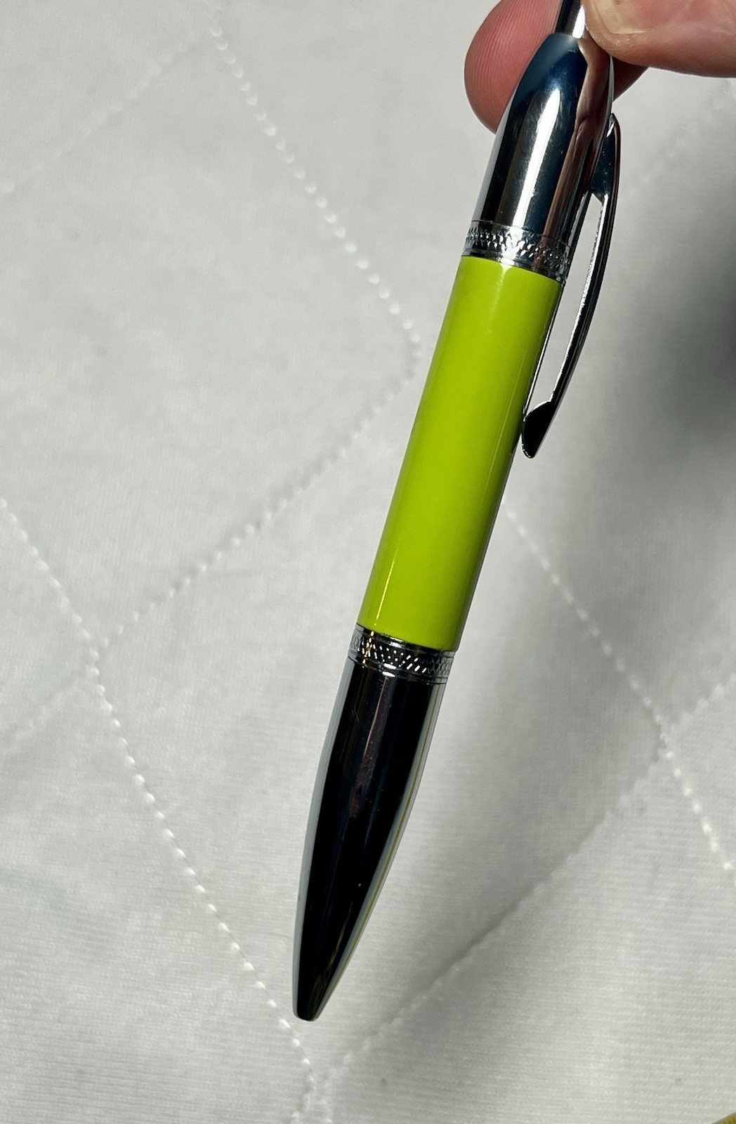 Zyrtec Metal Pens Pharmaceutical Heavy Ball Point Click NEW Tested Works RARE