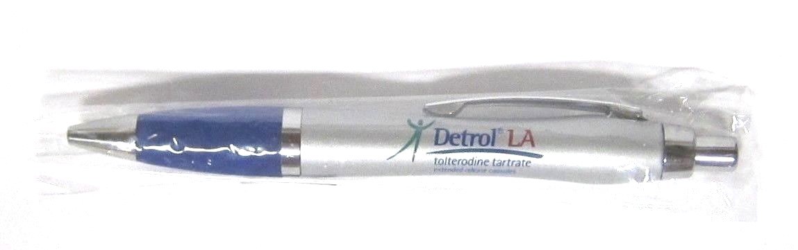 Drug Rep DETROL LA Collectible Heavy Metal Pen RARE