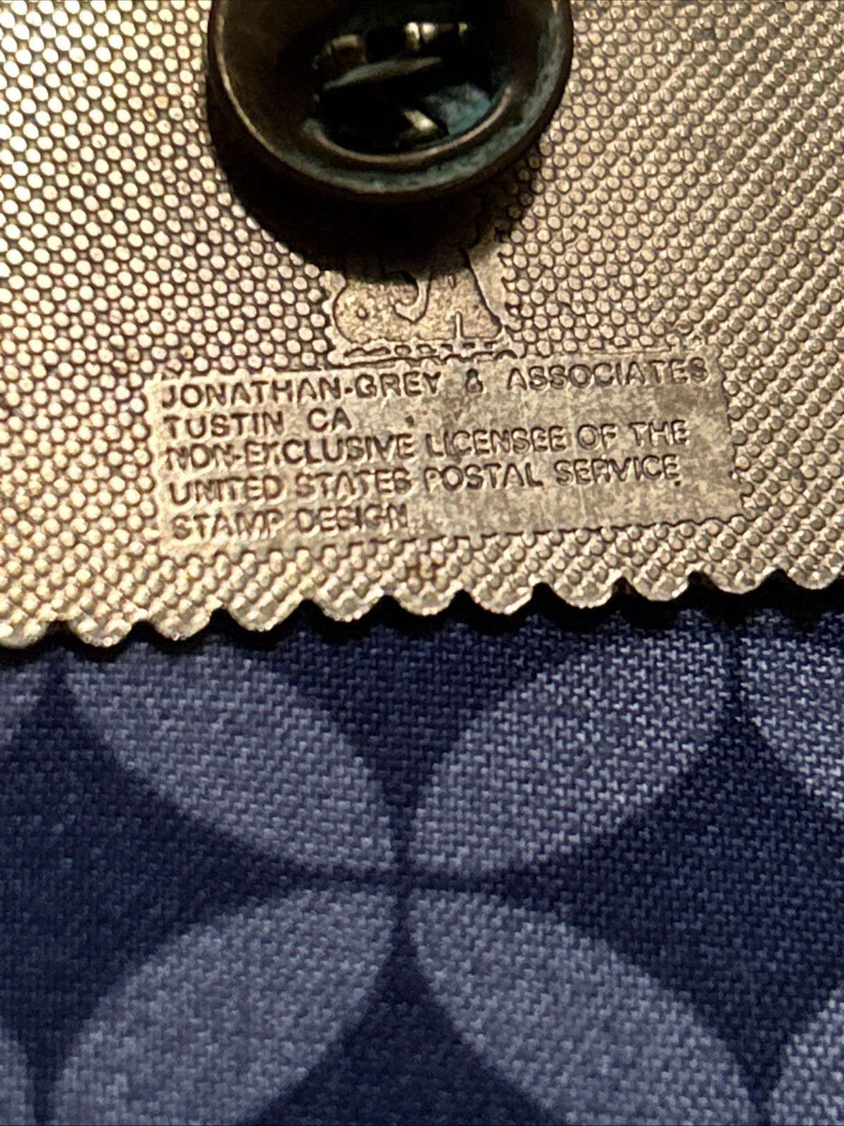 Vintage Pharmacy United States Postage 8 Cent Stamp Pin Rx ES5
