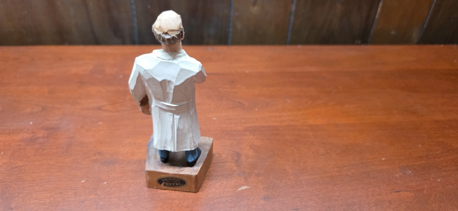 Vintage 1940s German Wood Hand Carved Figure Nerve Surgeon Doctor Antique Folk