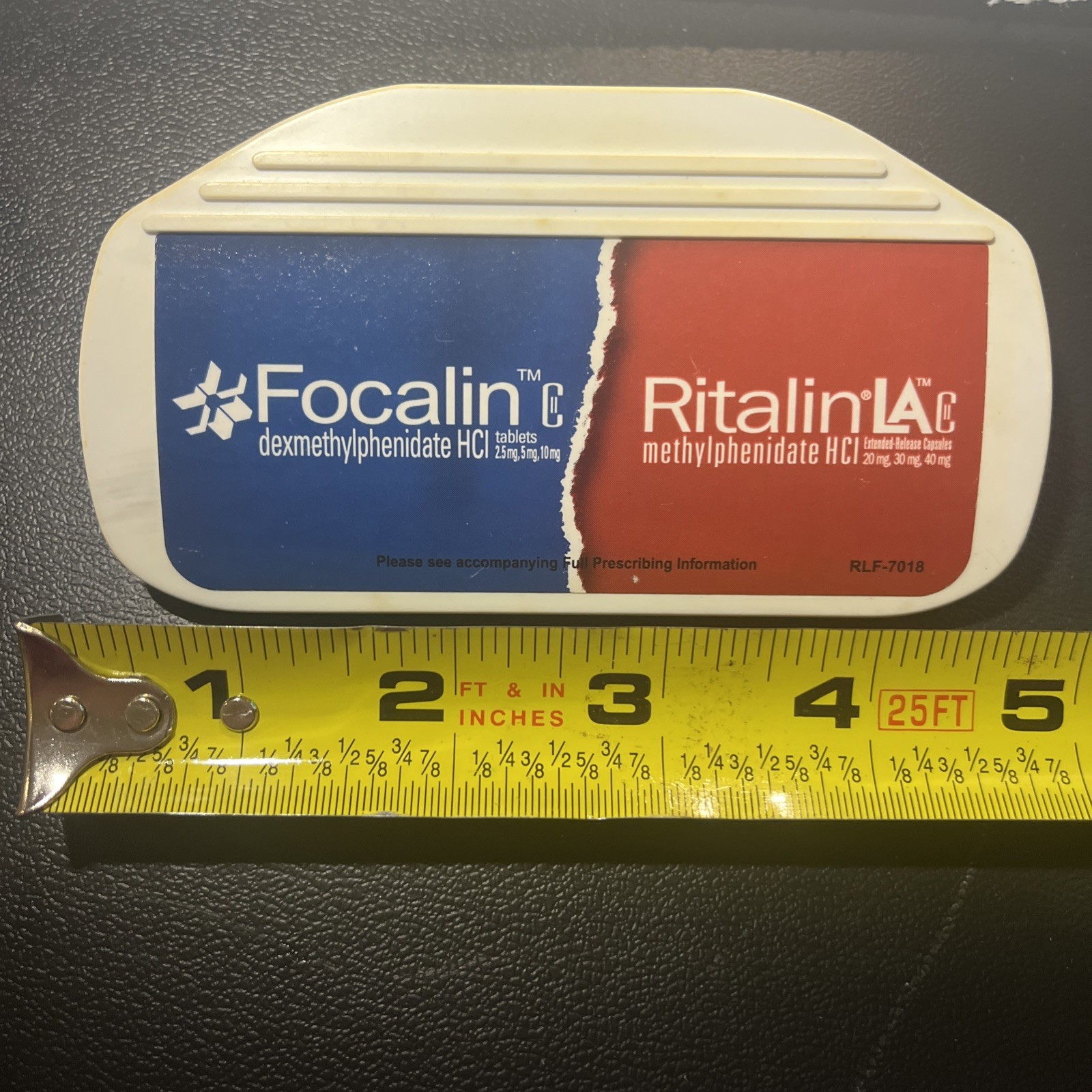 Focalin E Ritalin LA E Pharmaceuticals Rep Advertising Magnetic Clip