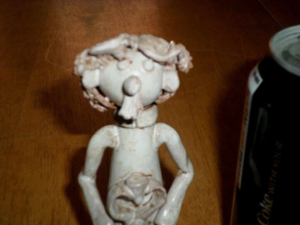 [D.D.S.] DENTIST, HAND MADE-HAND PAINTED [3-D] CERAMIC DOCTOR STATUE, ITALY MADE