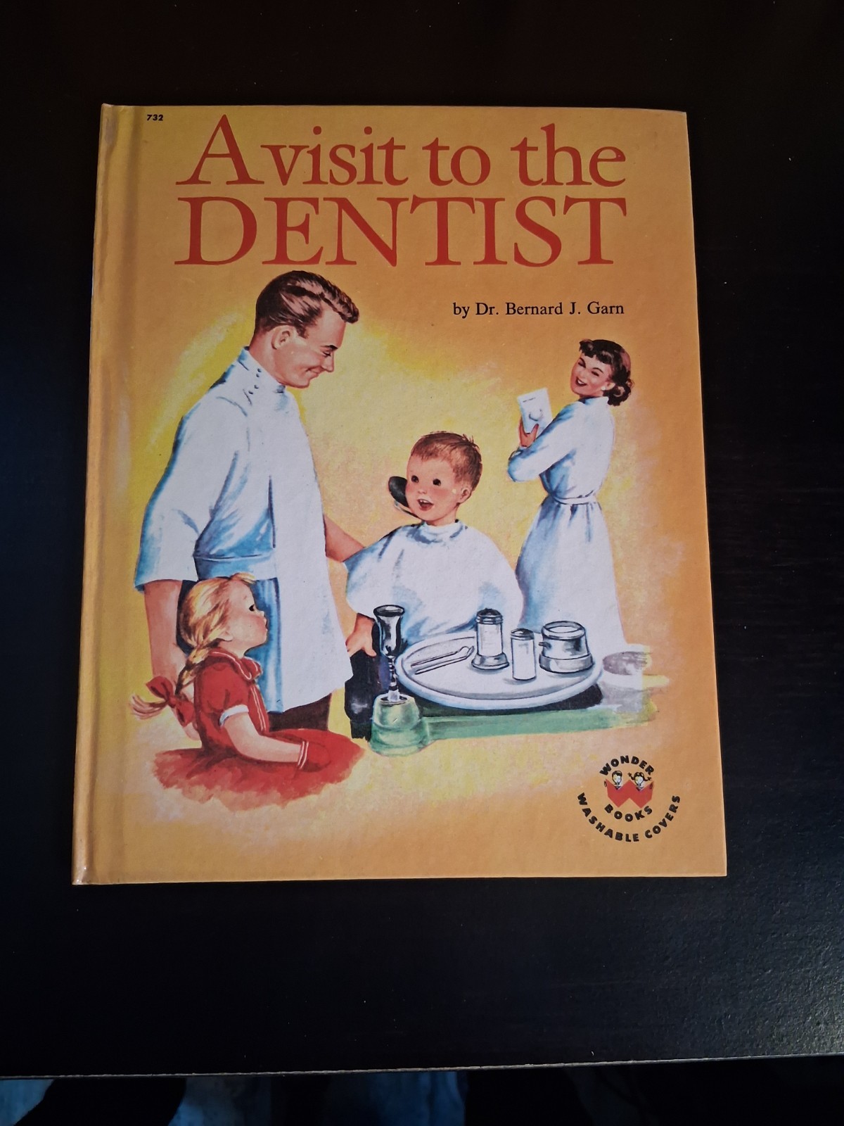 A Visit to the Dentist Office 1959 Vintage Childrens Dental Book