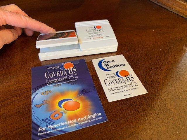 Drug Rep Large double “Covera-HS” magnetic clip, and 2 magnets