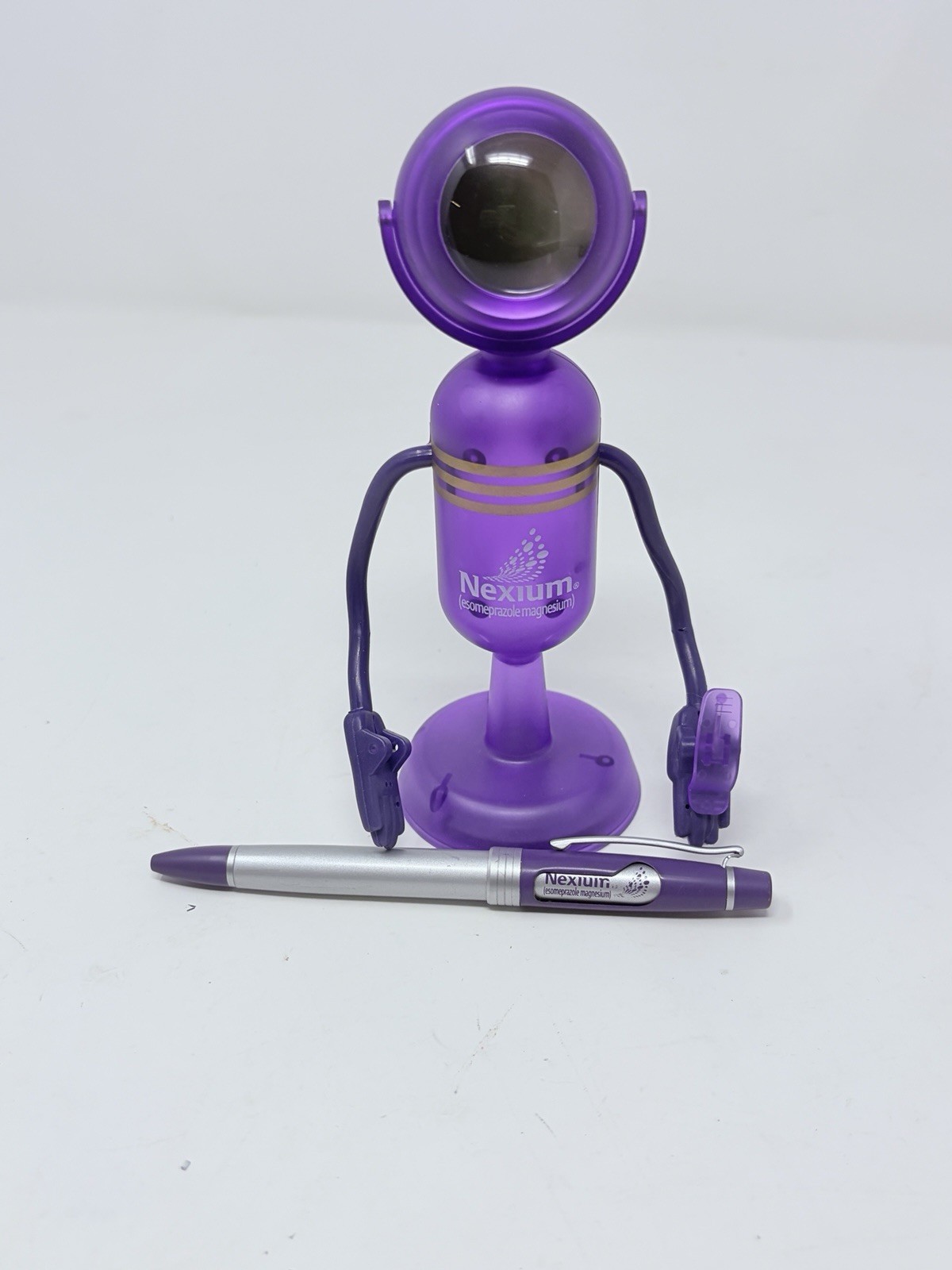 Nexium Pharmaceutical Prescription Drug Rep Collectible Promo Note Holder