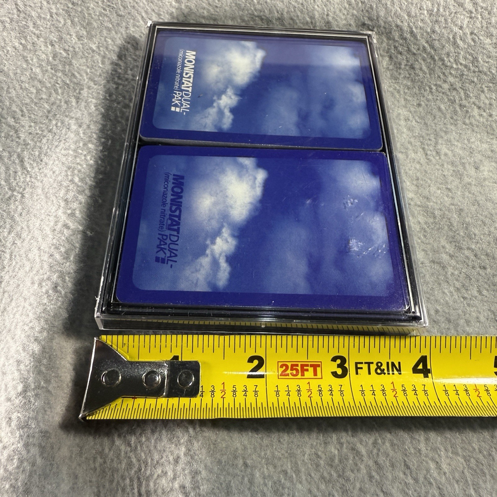 RARE Pharmaceutical Playing Cards Monistat Drug Rep Promo NEW with Case Gag Gift