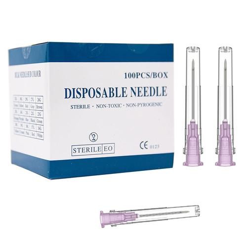 18 Gauge 1 Inch Needle (100pack),luer Lock Industrial 18g-1 in 25mm