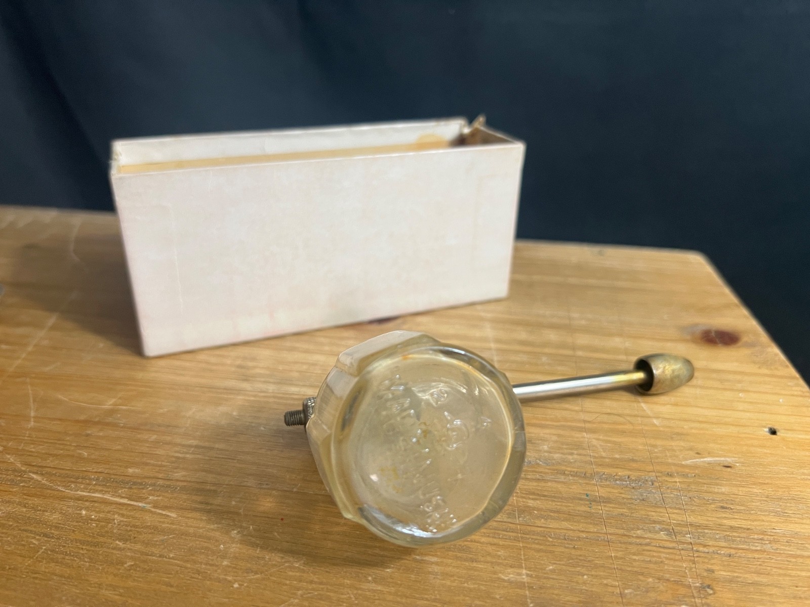VINTAGE ANTIQUE PERFUME? Atomizer WITH UNATTACHED BULB AS SHOWN UNBRANDED? BOX